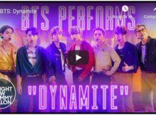BTS arrasa Com Versão Dynamite sobre patins 4 rodas